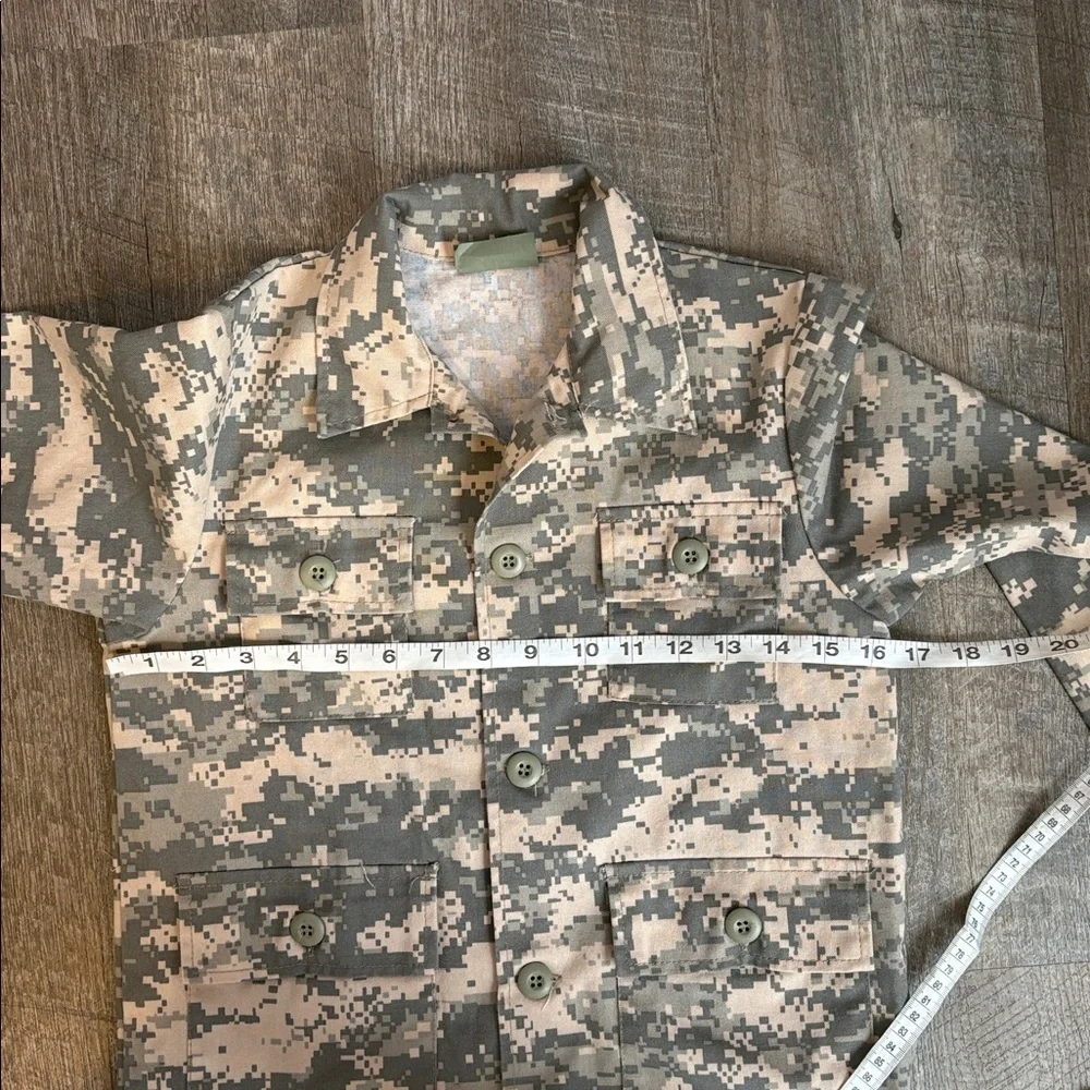 Rothco Jr. GI BDU Camo Button Shirt size M